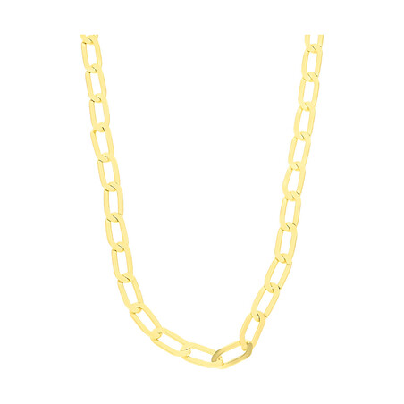 Łańcuszek srebrny pozłacany typu cheval BC 1351-120 GOLD próba 925