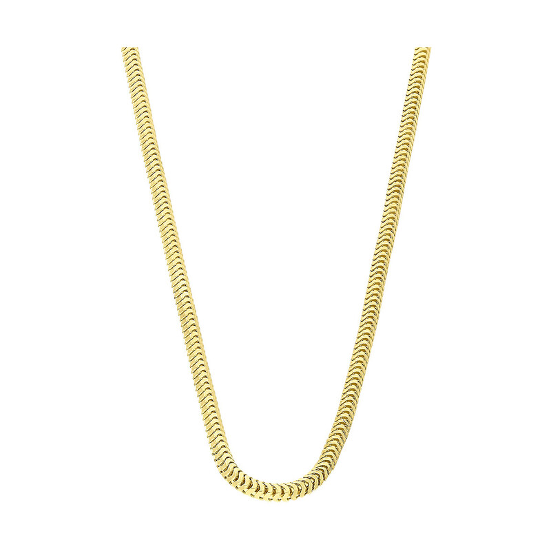 Łańcuszek pozłacany snake BC 1486-140 GOLD próba 925