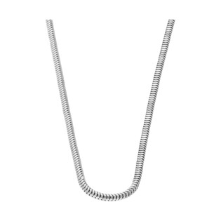 Srebrny łańcuszek snake pr. 925 rodowany - JubilerSezam.pl