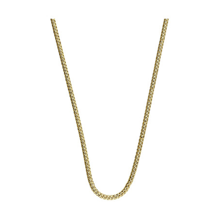 Łańcuszek srebrny pozłacany typu snake BC 1486-240 G-B Snake próba 925