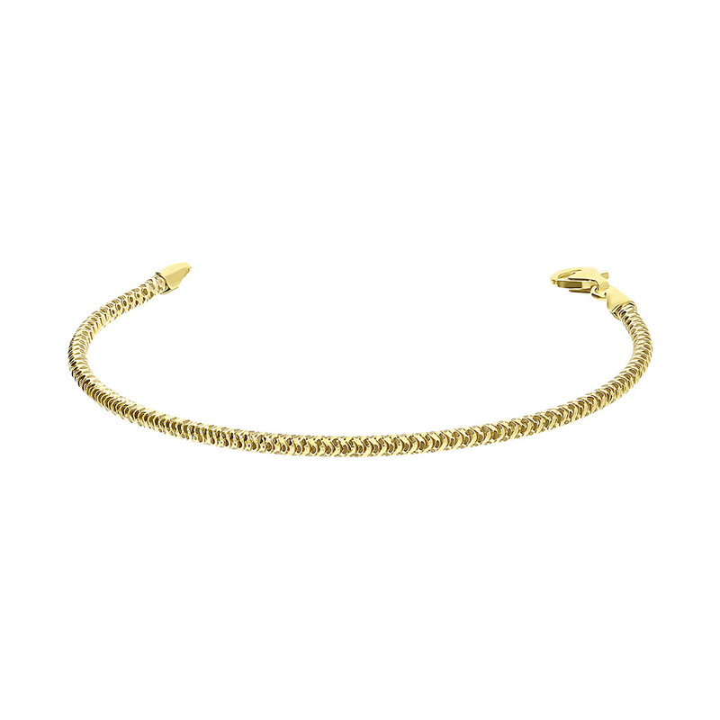 Bransoleta pozłacana snake BC 1486-240 G-B Tiger próba 925