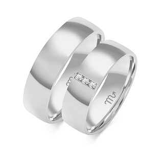 Obrączki ślubne ZO O-121 próba 585