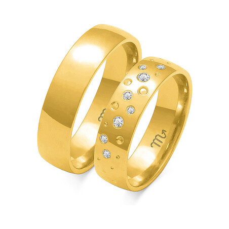 Obrączki ślubne ZO O-127 próba 585