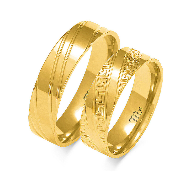 Obrączki ślubne ZO O-141 próba 585