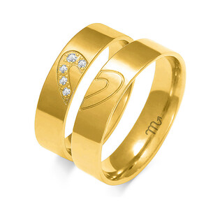 Obrączki ślubne ZO O-155 próba 585