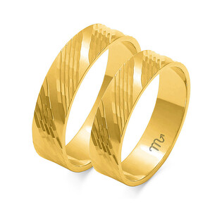 Obrączki ślubne ZO O-160 próba 585