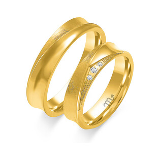 Obrączki ślubne ZO O-174 próba 585