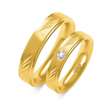 Obrączki ślubne ZO O-177 próba 585