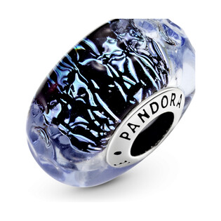 Charms Granatowe fale Murano Pandora 798938C00