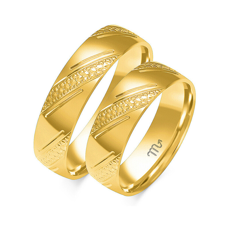 Obrączki ślubne ZO O-255 próba 585