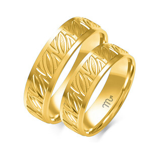 Obrączki ślubne ZO O-263 próba 585