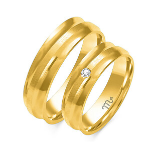 Obrączki ślubne ZO O-264 próba 585