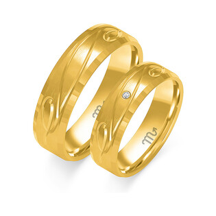 Obrączki ślubne ZO O-278 próba 585