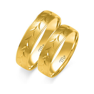 Obrączki ślubne ZO O-281 próba 585