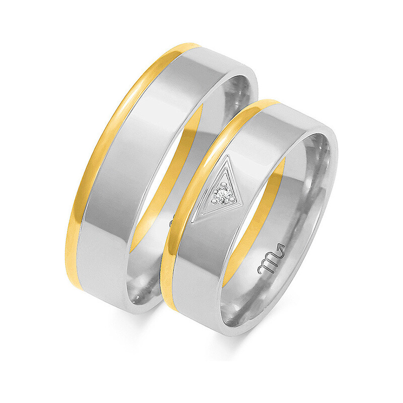 Obrączki ślubne ZO OE-40 próba 585