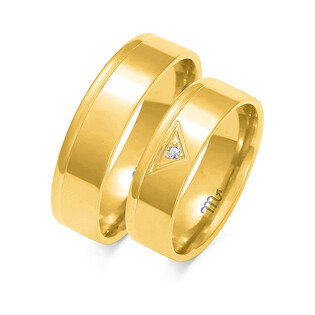 Obrączki ślubne ZO OE-40 próba 585