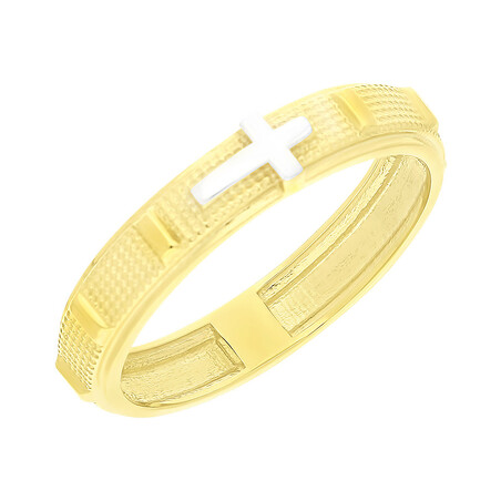 Pierścionek złoty różaniec NB 501838 próba 375