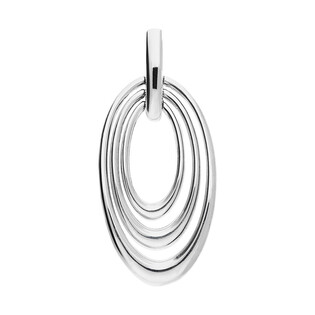 Zawieszka srebrna ruchome owale SZ257A próba 925