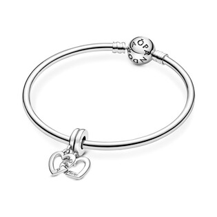 Zawieszka Złączone serca sióstr Pandora PE 799538C01 próba 925