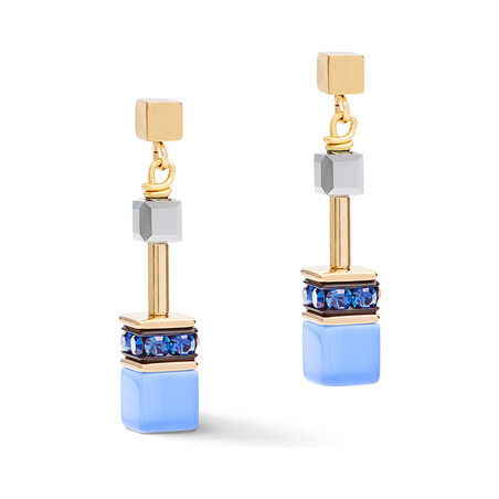 Kolczyki Coeur de lion 0716 Blue-Gold CT 2839-21-0716