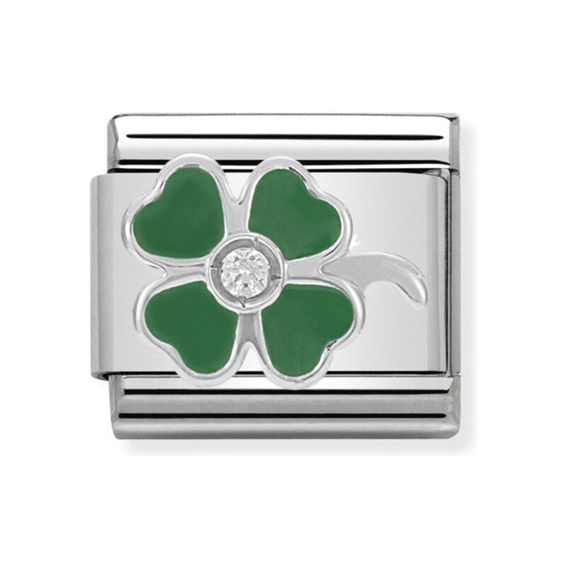 Element link AG koniczynka zielona NP 330305 13