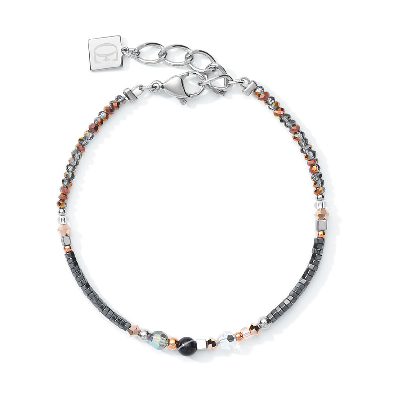 Bransoleta Coeur de lion 1218 Grey-Crystal CT 5035-30-1218