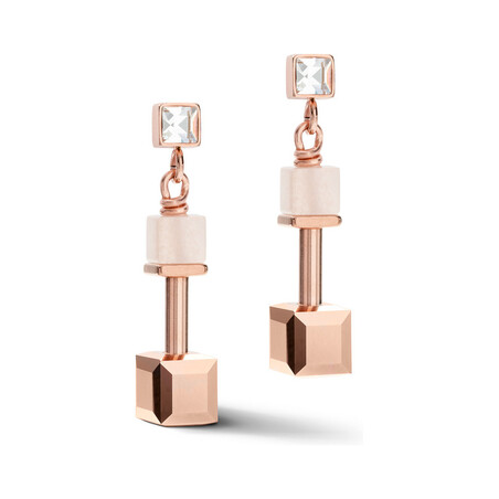 Kolczyki Coeur de lion 0235 Peach-Rosegol CT 5074-21-0235