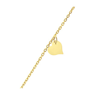 Naszyjnik pozłacany stópki blask/anker A6 07580369-00 próba 925