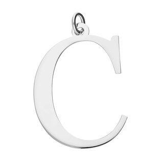 Literka srebrna C do zawieszenia A6 07972287-03 próba 925