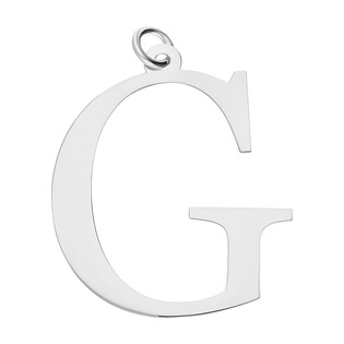Literka srebrna G do zawieszenia A6 07972287-07 próba 925