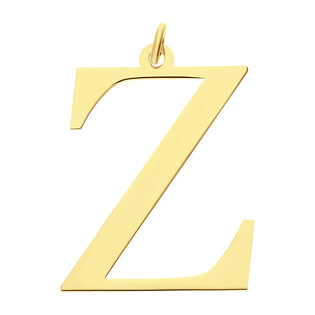 Literka pozłacana Z do zawieszenia  A6 07982287-23 próba 925