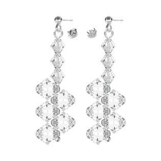 Kolczyki GRACE RD 3 398-1 crystal próba 925