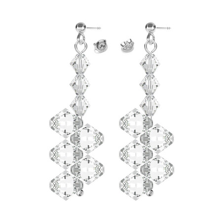 Kolczyki GRACE RD 3 398-1 crystal próba 925