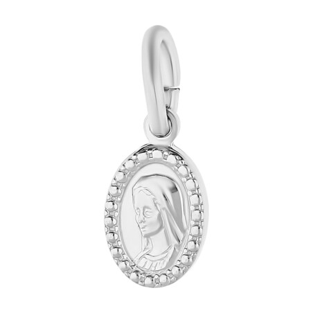 Medalik srebrny MB Medjugorja w owalu NI CI1324 próba 925