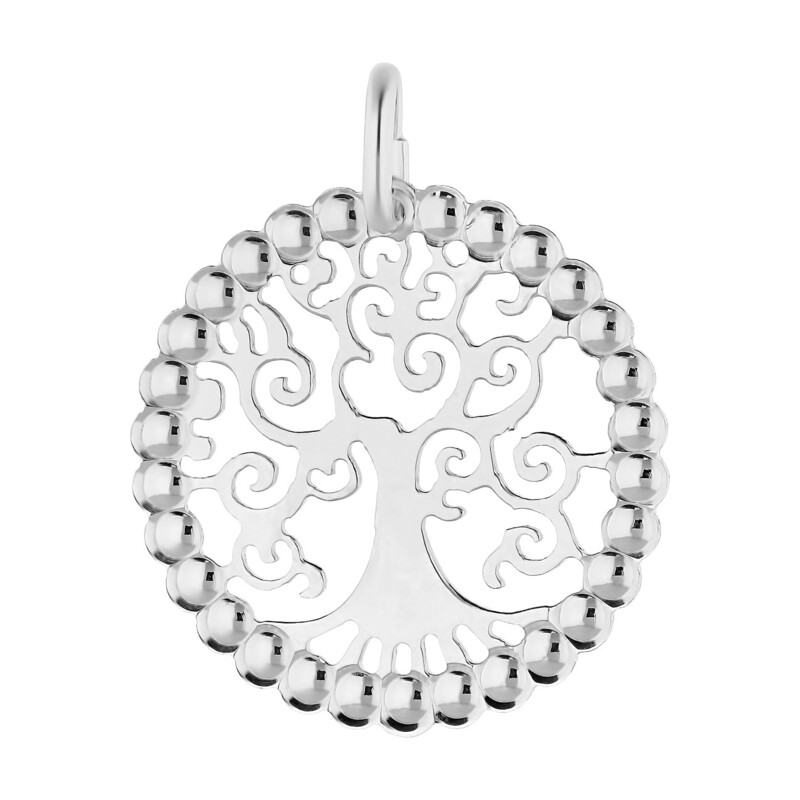 Zawieszka srebrna drzewko w kółku NI CI1546 próba 925