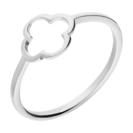 Pierścionek srebrny z marokańską koniczyną SZ SG-006-P-R próba 925