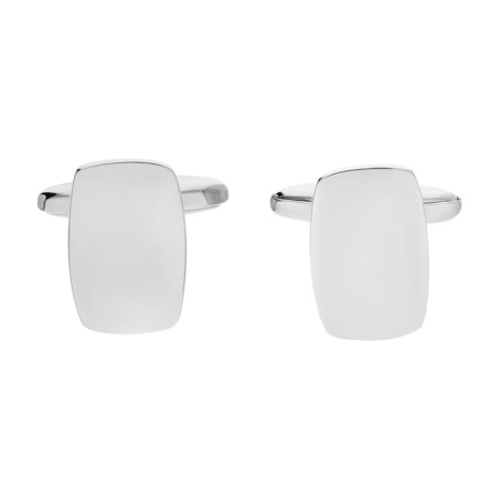 Spinki do mankietów gładkie prostokąty TB 09403 próba 925