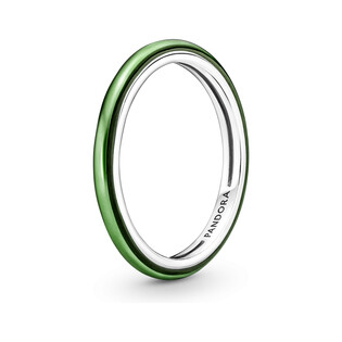 Pierścionek Pandora ME laserowa zieleń PE 199655C03 próba 925