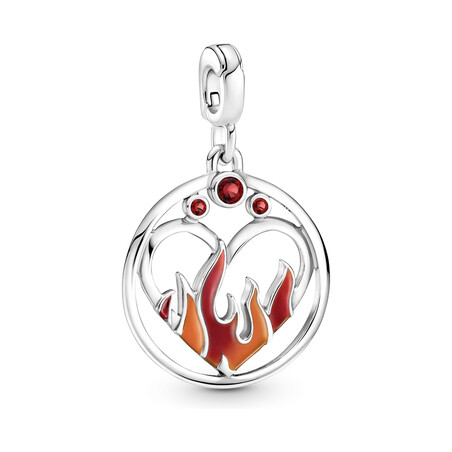 Medalion Pandora ME Serce i ogień PE 799674C01 próba 925