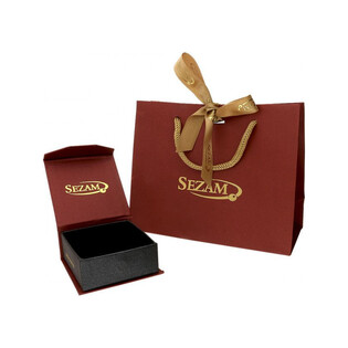 Pierścionek złoty korona z serc z cyrkoniami BC80 próba 585