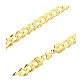 Łańcuszek pozłacany  pancer BC 1102-350 GOLD próba 925