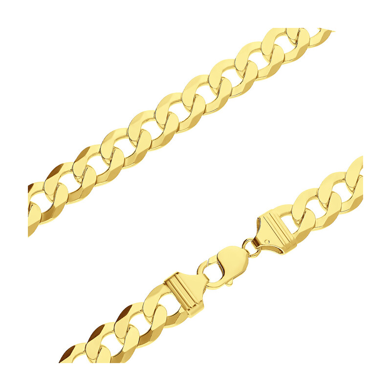 Łańcuszek pozłacany  pancer BC 1102-350 GOLD próba 925