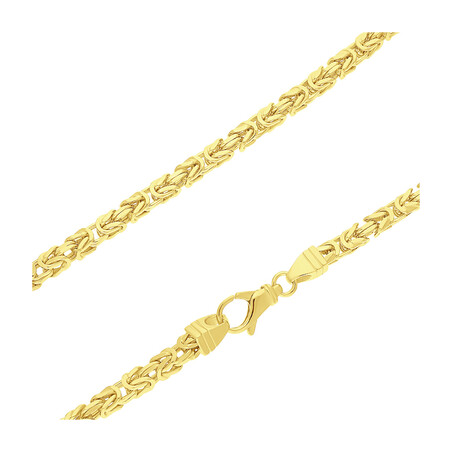 Łańcuszek królewski BC 1380-120 4l GOLD próba 925 Sezam - 1