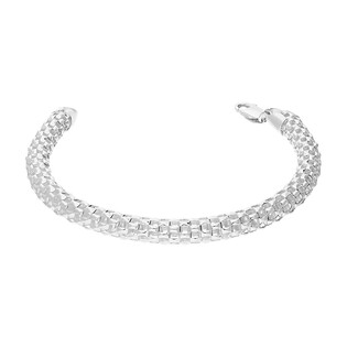 Bransoleta srebrna coreana BC 1793 7mm próba 925