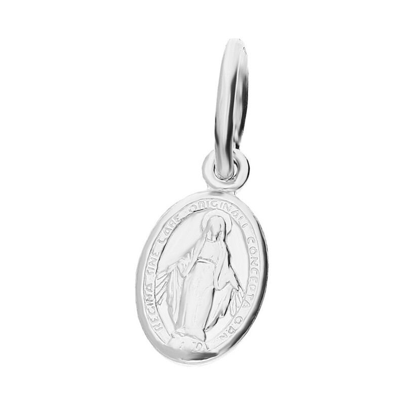 Medalik srebrny z wizerunkiem Matki Boskiej Niepokalanej NI CI1328 ROD próba 925