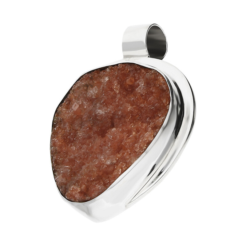 Zawieszka srebrna apofilit Indie GX MINERALS GX-apo-36 próba 925