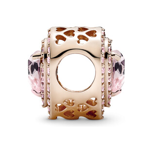 Charms Pandora Lśniące wypukłe serce PE 789218C01