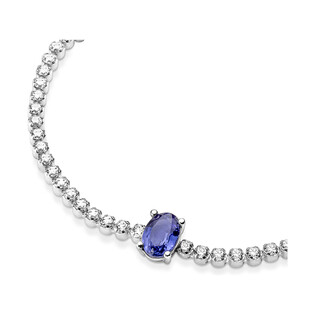 Lśniąca bransoletka tenisowa pavé Pandora PE 590039C01 próba 925