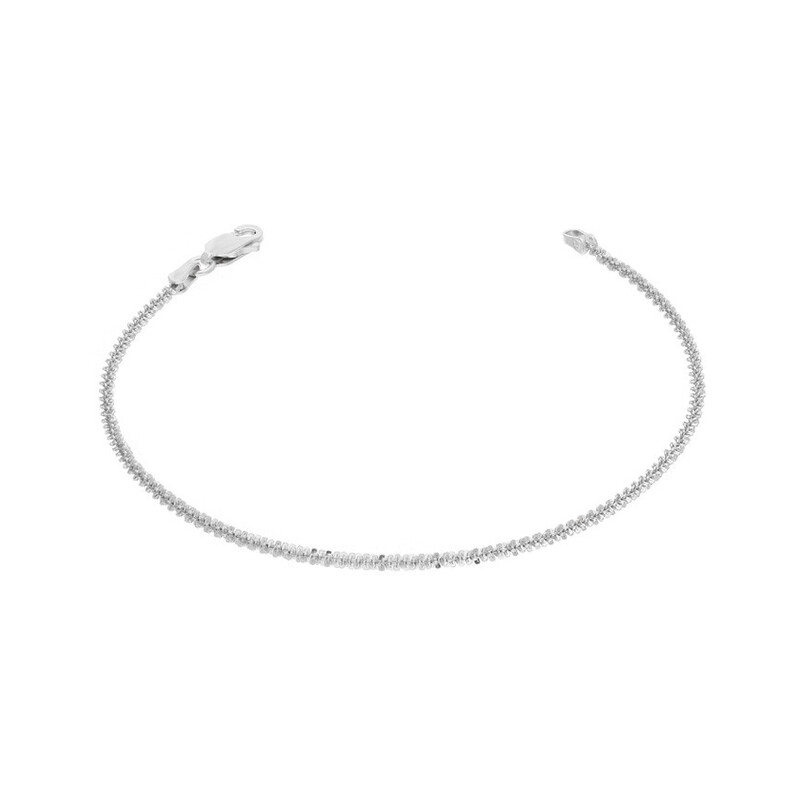 Łańcuszek srebrny o splocie daisy BC 1820-030 ROD próba 925