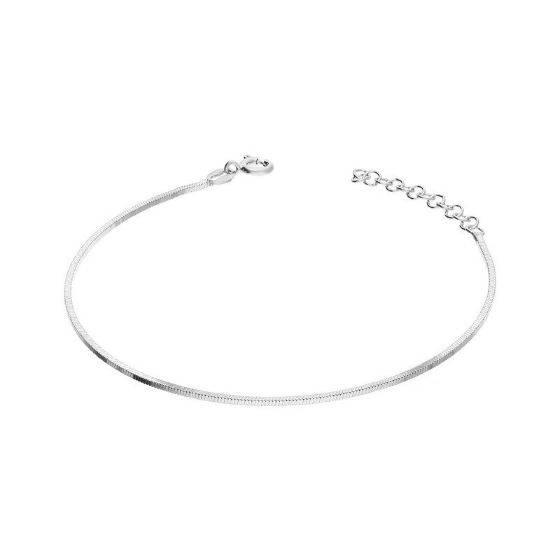 Bransoleta srebrna o splocie linka 4l NI CAF-COM 030 ROD próba 925